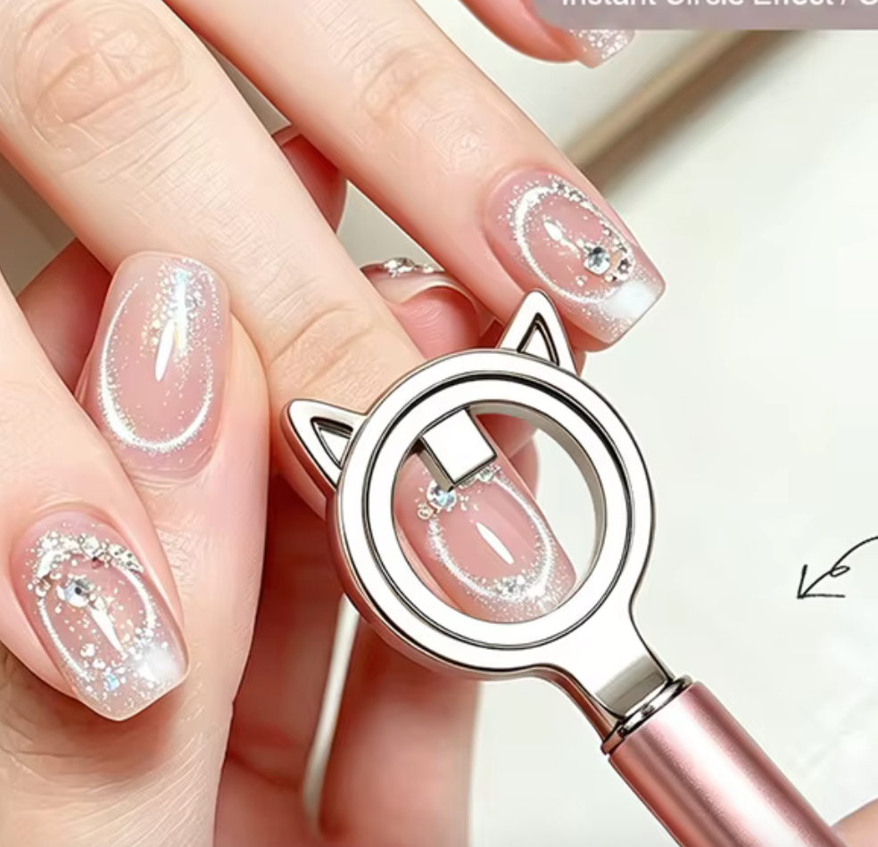 PINK CAT EYE MAGNET