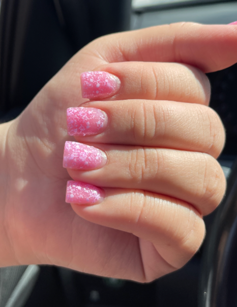 A.G.A SPECKLE GEL POLSIH #8 ( PURPLE )