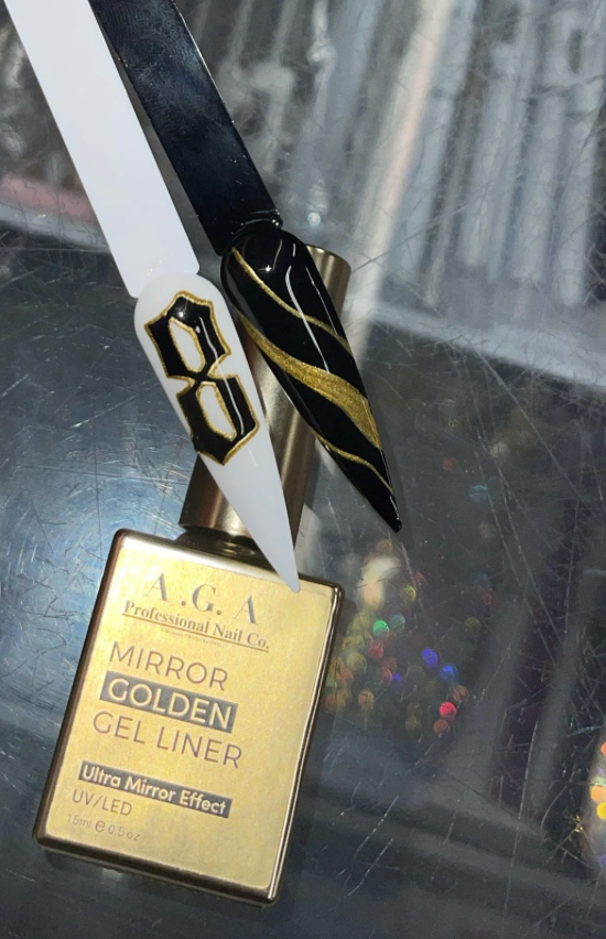 A.G.A METALIC GOLD GEL LINER