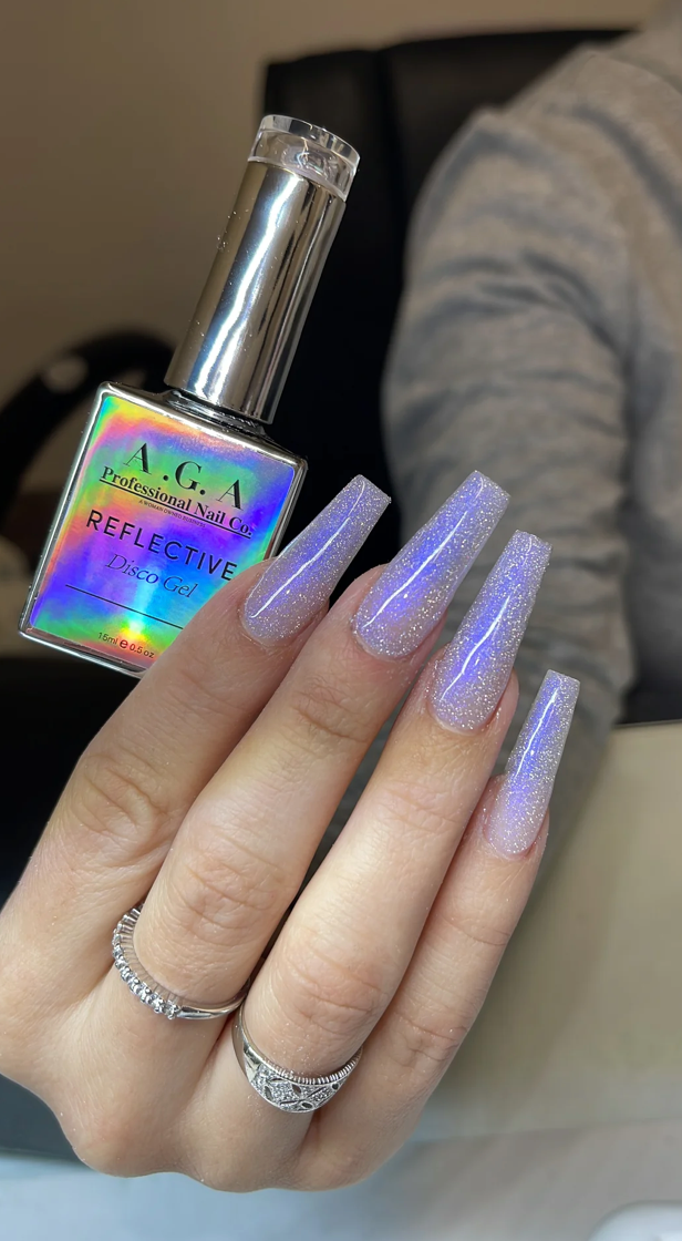 A.G.A REFLECTIVE DISCO GEL #4
