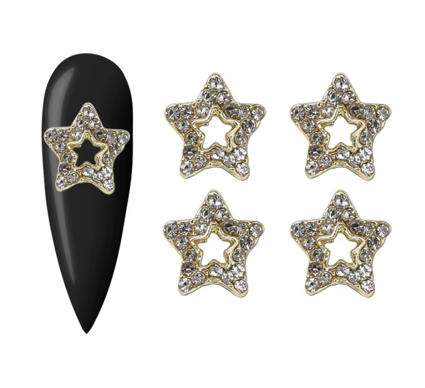 GOLD  STAR CHARM