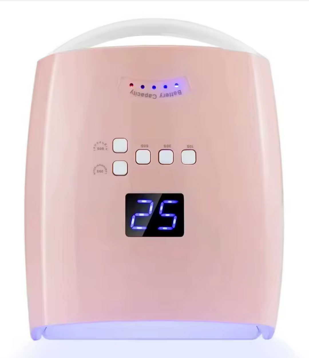 RECHARGABLE PINK LED LAMP 66 WATTS