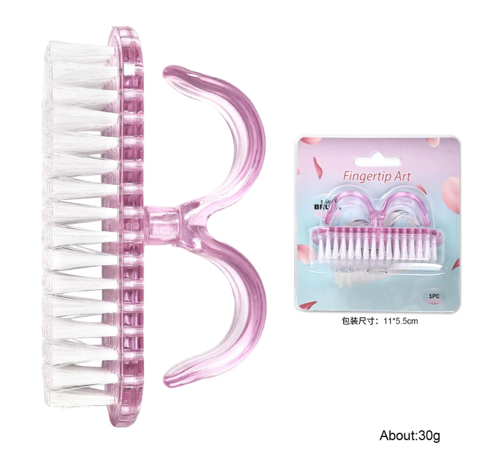 LARGE PINK  MANICURE BRUSH