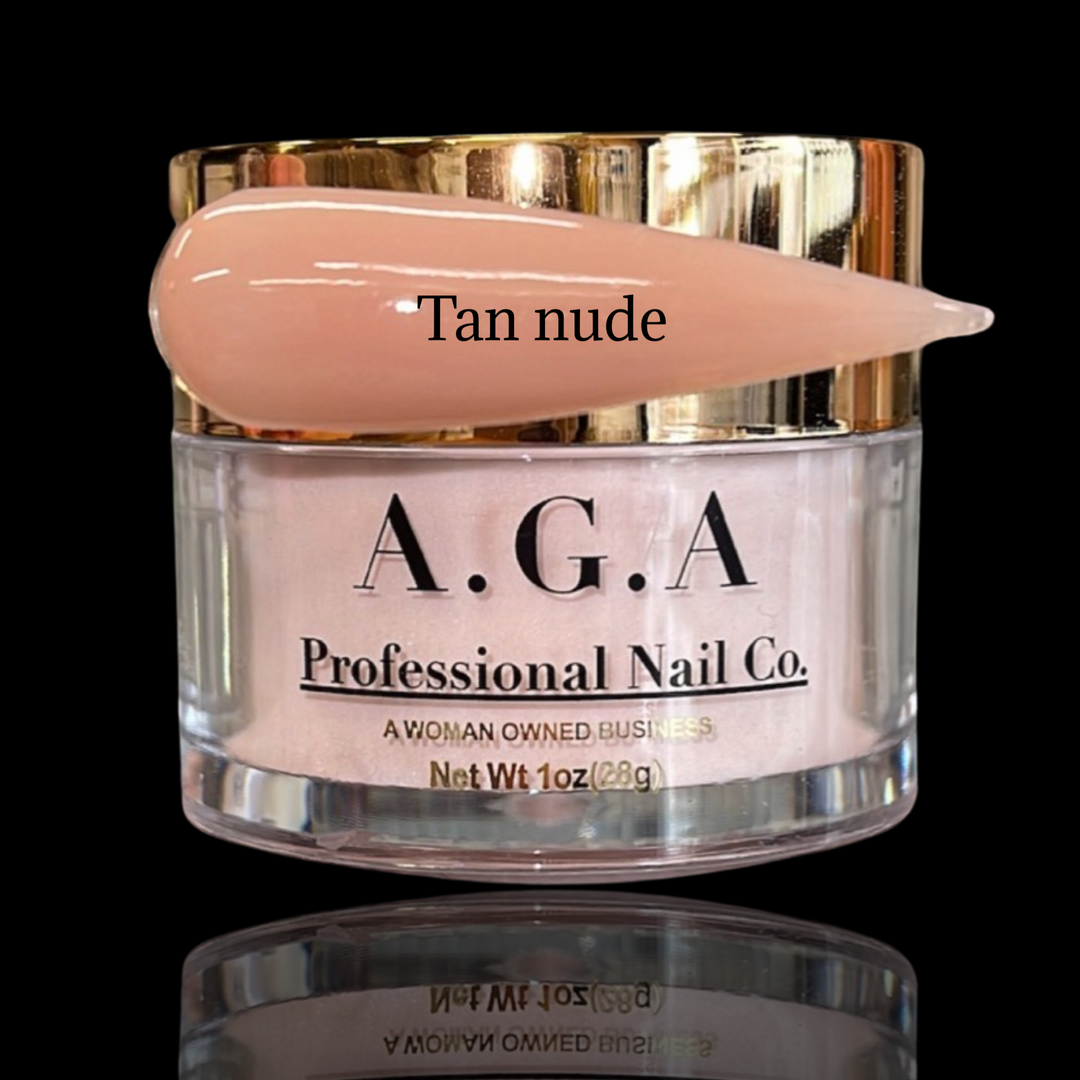 A.G.A TAN NUDE COVER ACRYLIC POWDER