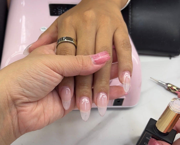 A.G.A SUBTLE PURPLE JELLY GEL POLISH J02-33
