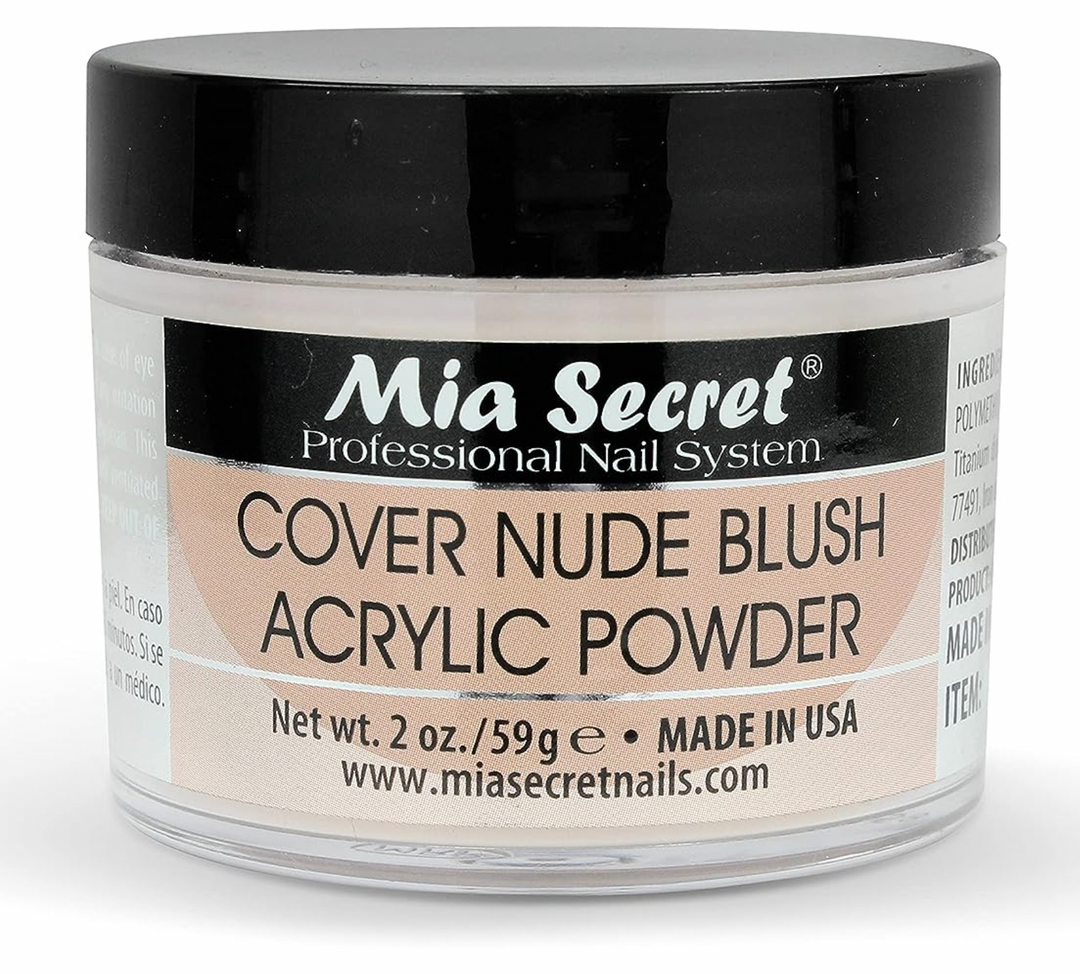 MIA SECRET COVER NUDE BLUSH ACRYLIC POWDER 2 OZ