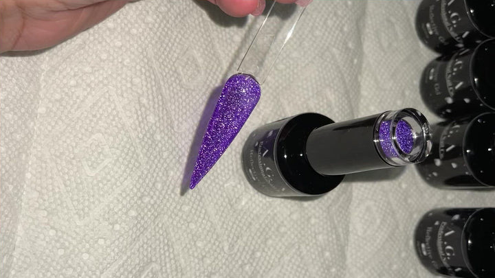 A.G.A REFLECTIVE GEL # 7 (purple )