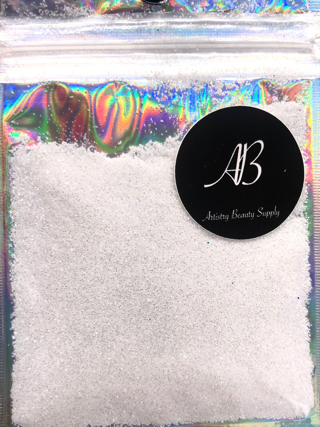 WHITE FINE GLITTER