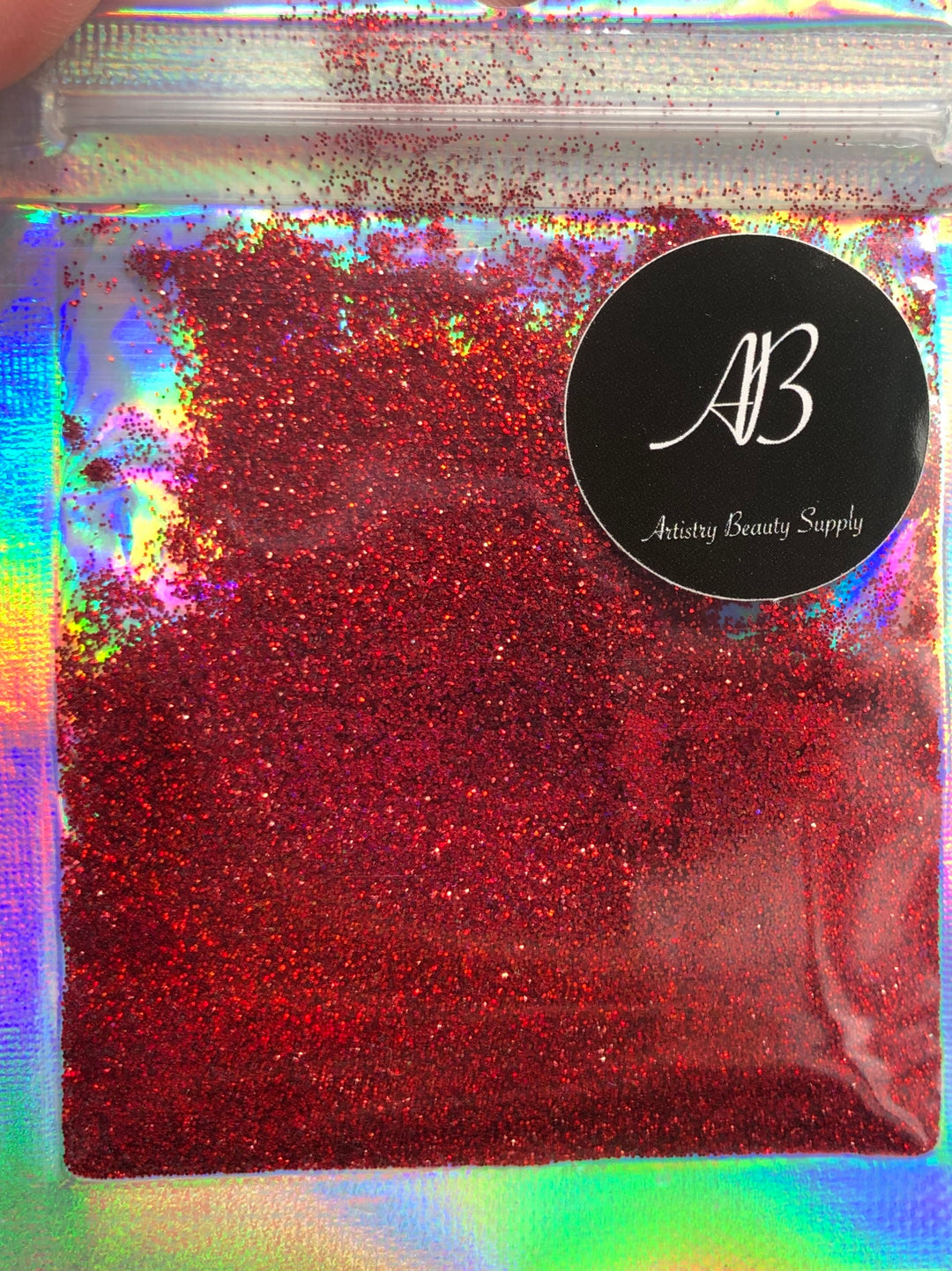 LOOSE RED FINE GLITTER