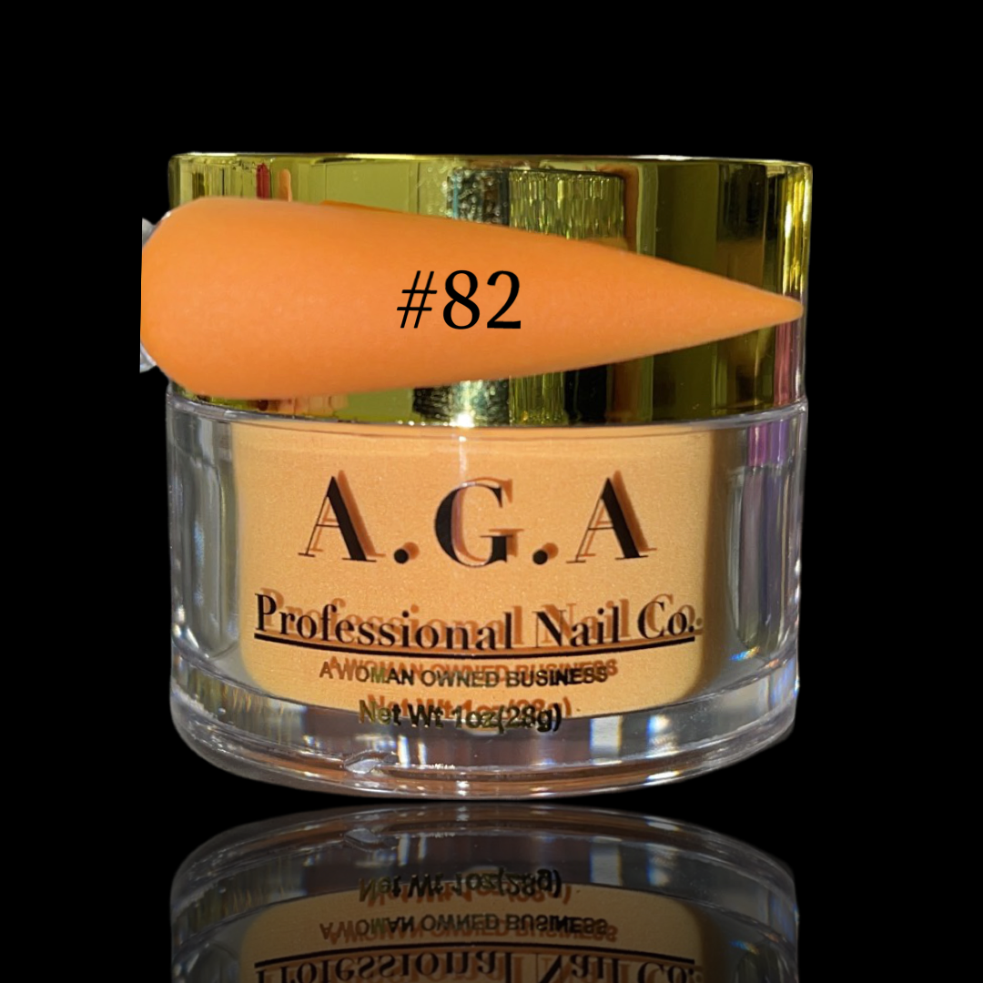 A.G.A ACRYLIC POWDER #82 ( BUTTER COLLECTION )