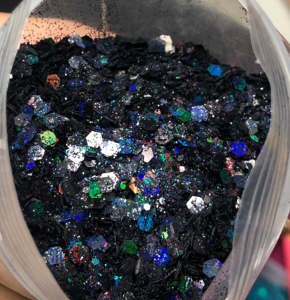 loose glitter