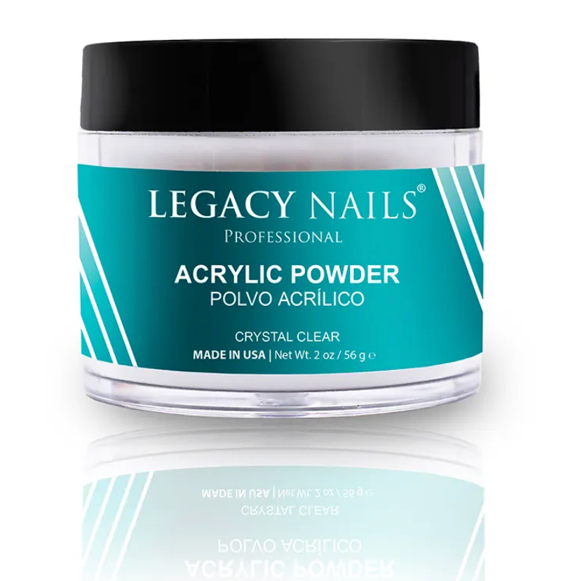 LEGACY NAILS CLEAR ACRYLIC POWDER