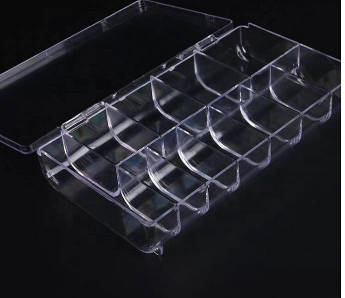 CLEAR EMPTY NAIL TIP BOX