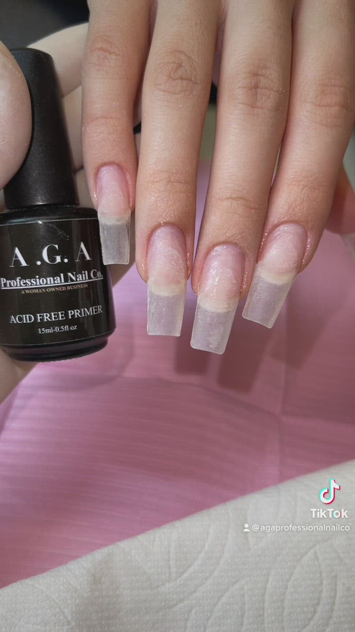 A.G.A PROFESSIONAL NAIL CO. ACID FREE FORMULA