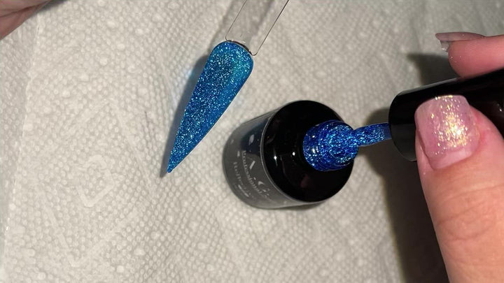 A.G.A REFLECTIVE GEL # 13 blue