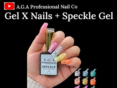 A.G.A SPECKLE GEL POLISH COLLECTION