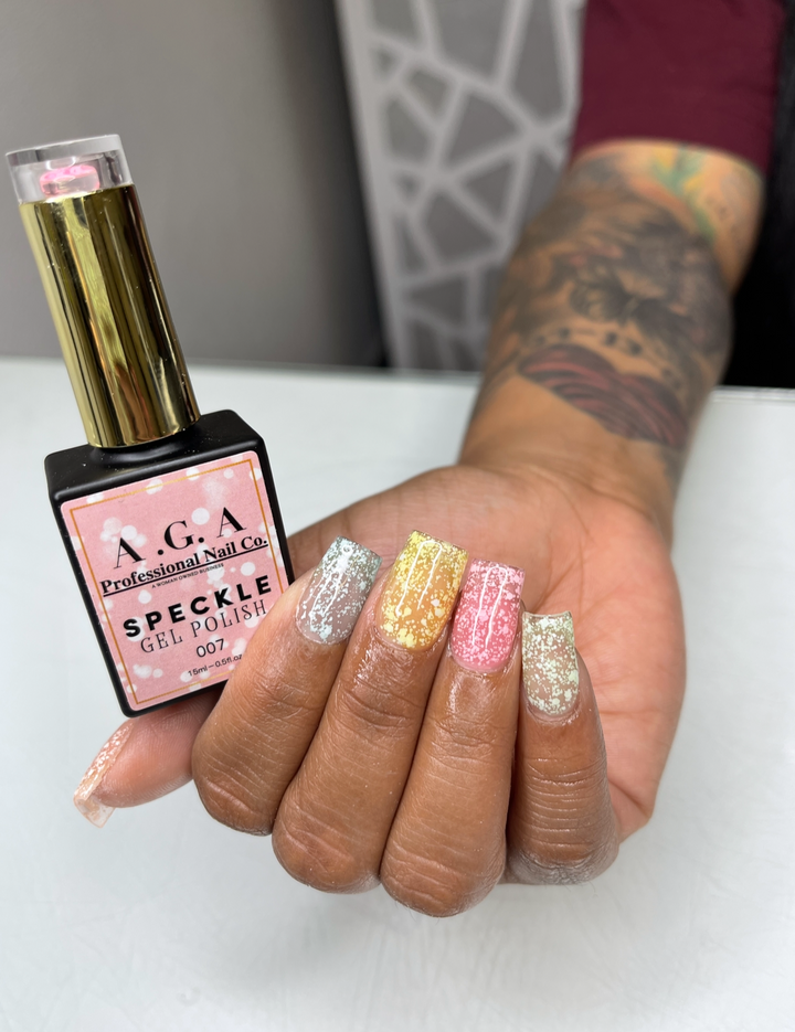 A.G.A SPECKLE GEL POLISH COLLECTION