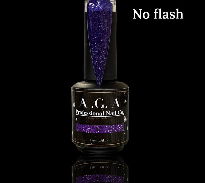 A.G.A REFLECTIVE GEL # 7 (purple )