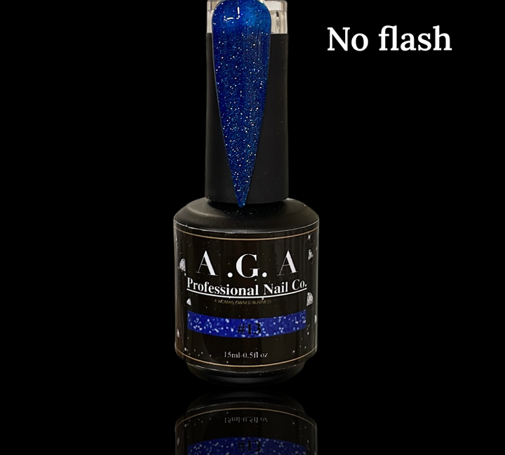 A.G.A REFLECTIVE GEL # 13 blue