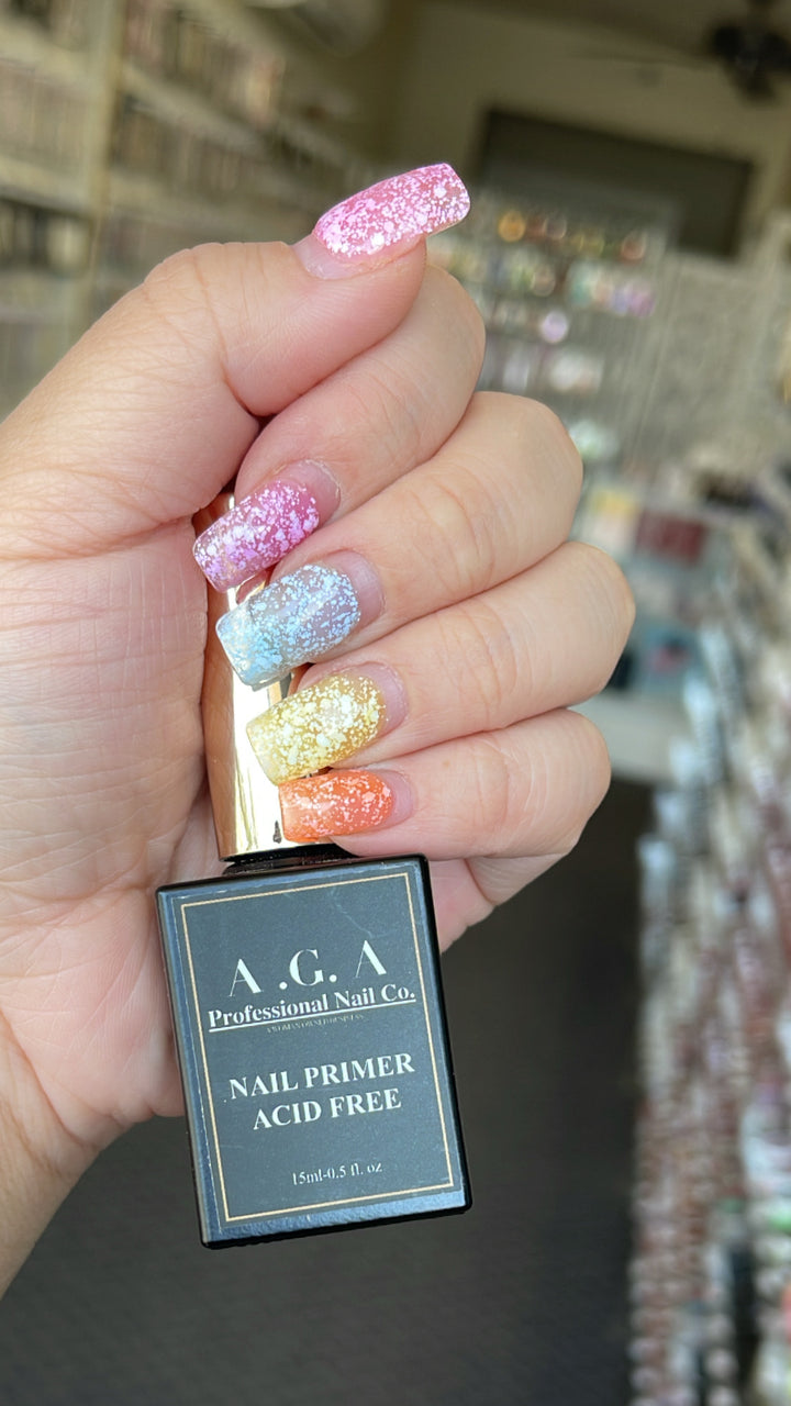 A.G.A PROFESSIONAL NAIL CO. ACID FREE FORMULA