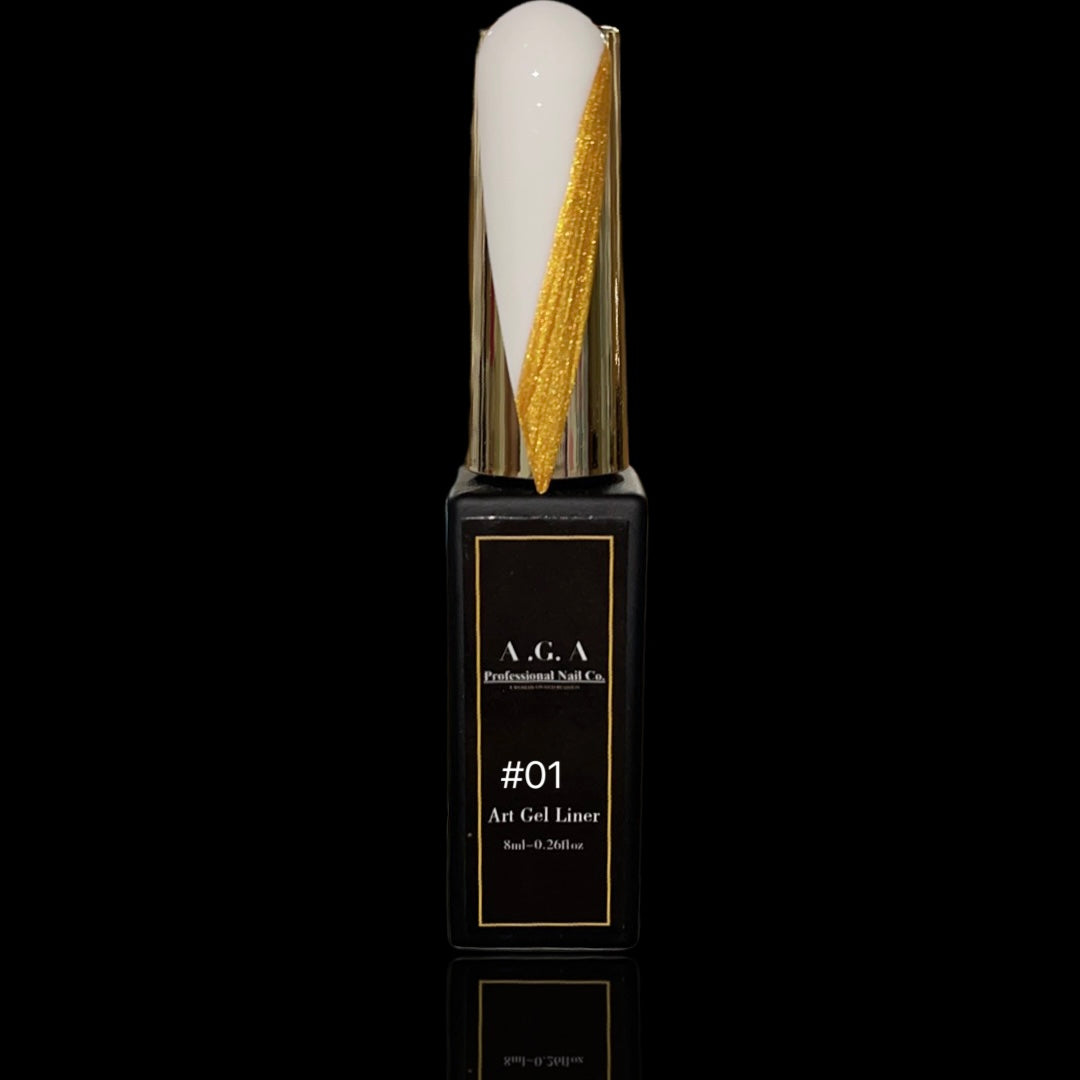 A.G.A art gel liner #01 gold